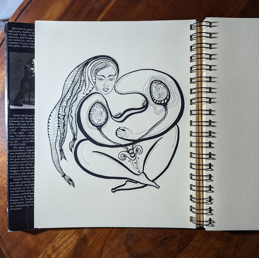 Color of Woman Coloring Book and Journal - Picture 4 of 8